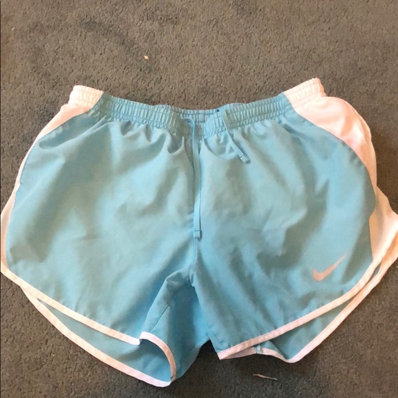 Nike Pants - Light blue Nike shorts